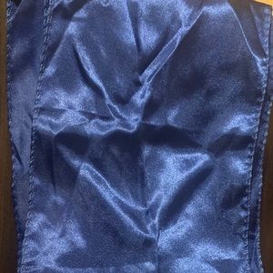 Royal blue chair sashes